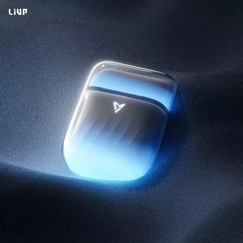 Liup Lp1 Luminous Flowing Sand Earphones Bluetooth 5.4 13Mm Dynamic Coil AI Active Noise Reduction Stereo Surround Sound Gifts